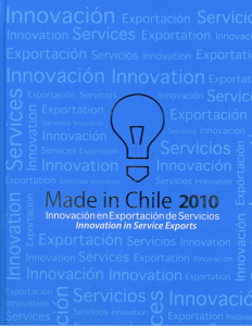 Aparición en Made in Chile 2010: innovación en exportación de servicios