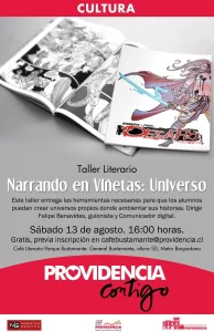Taller Narrando en Viñetas Café Literario Parque Bustamante
