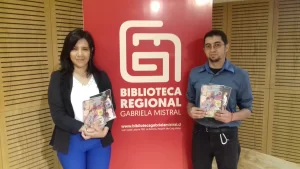 Revista “Comicongrios” en Biblioteca Gabriel Mistral
