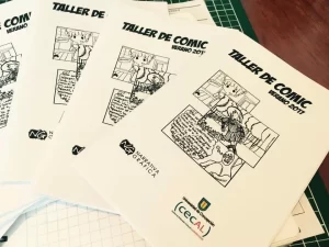 Taller de Cómic para niños CECAL Chillán