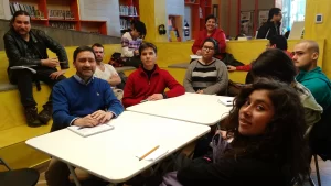 Taller Narrando en Viñetas Personajes Biblioteca Viva Plaza Egaña