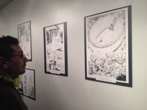 Exposición Historieta Chilena del Siglo XXI CCE Viñetas del Fin del Mundo